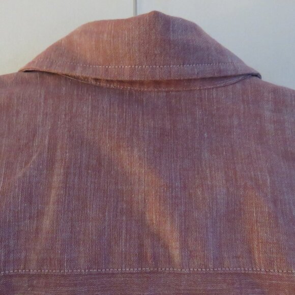 POWER OF MY PEOPLE The Wayward Fit Feeling 100% Cotton Shirt Dusky Red Pink XS - Picture 11 of 14